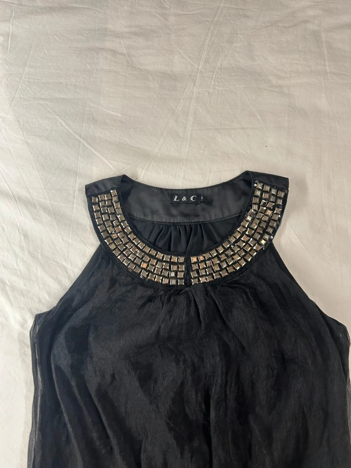 Top preto vintage l&c – photo 4